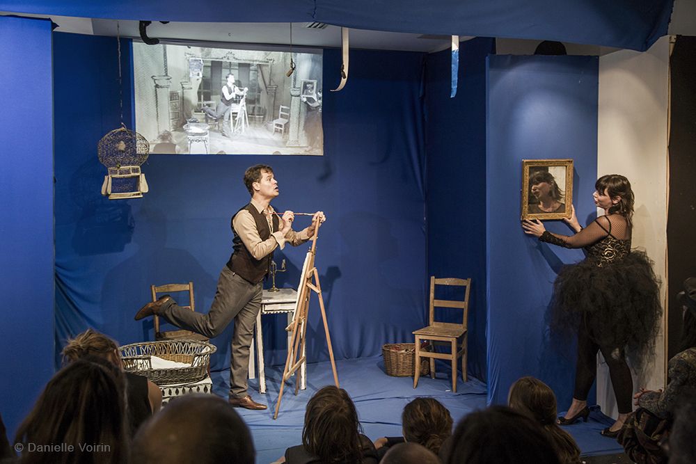 La Chatte métamorphosée en femme : l’atelier du peintre