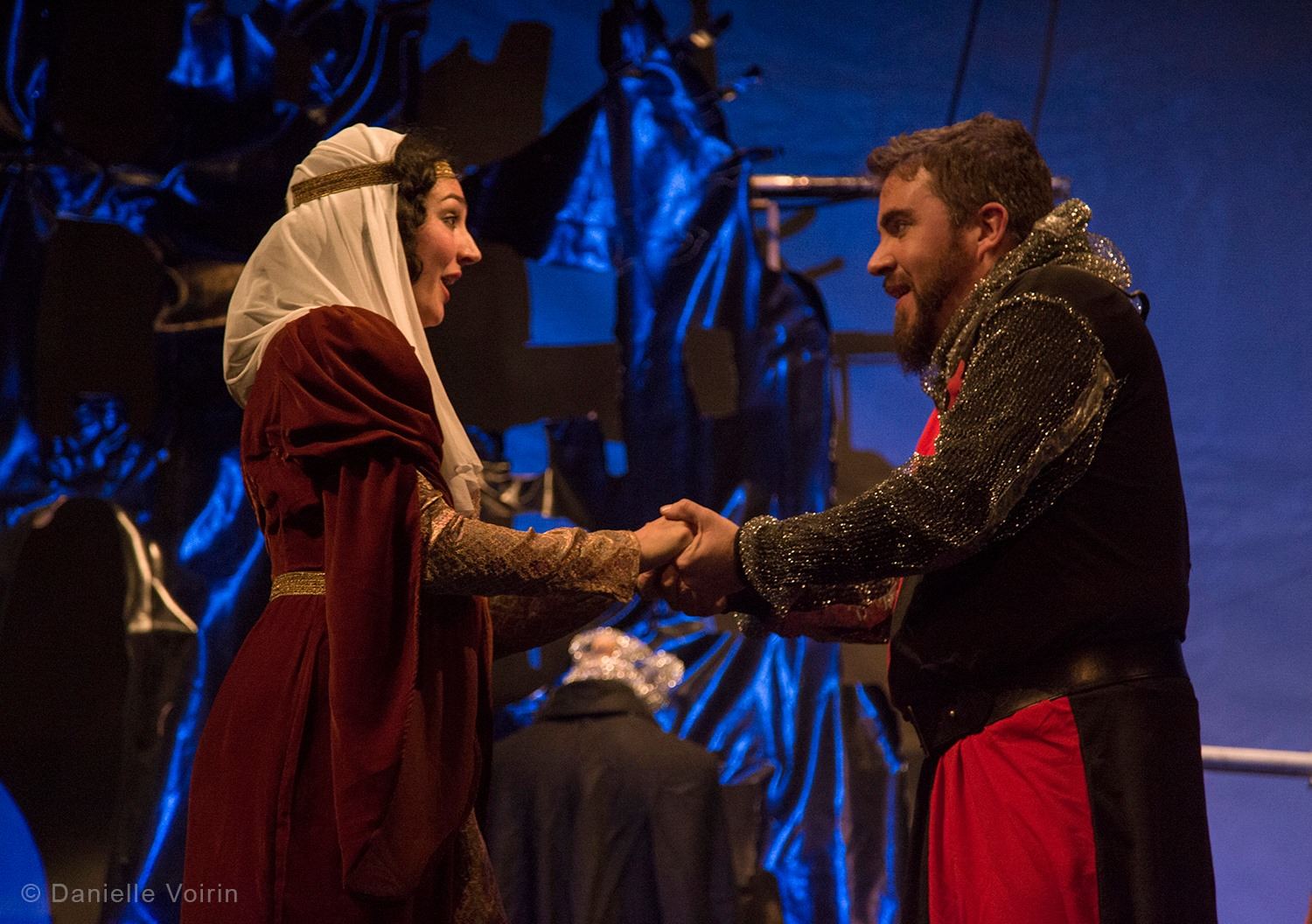 Croquefer : duo en costumes médiévaux