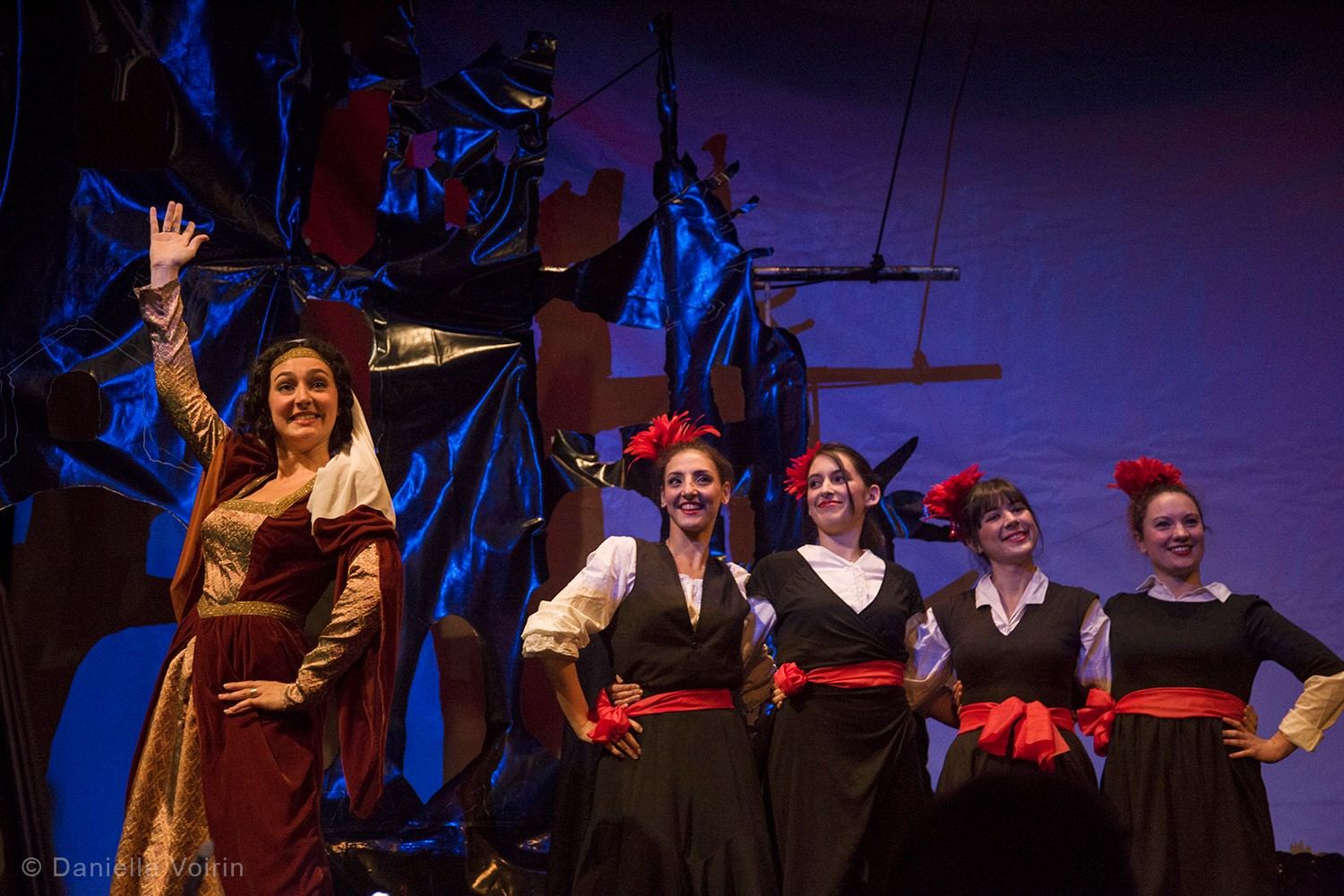 Croquefer : la troupe au complet