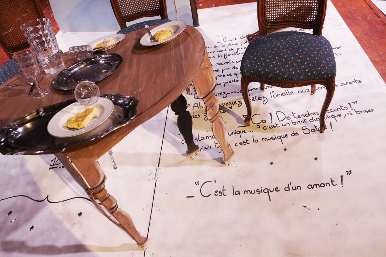 Le Docteur Miracle : table de l’omelette